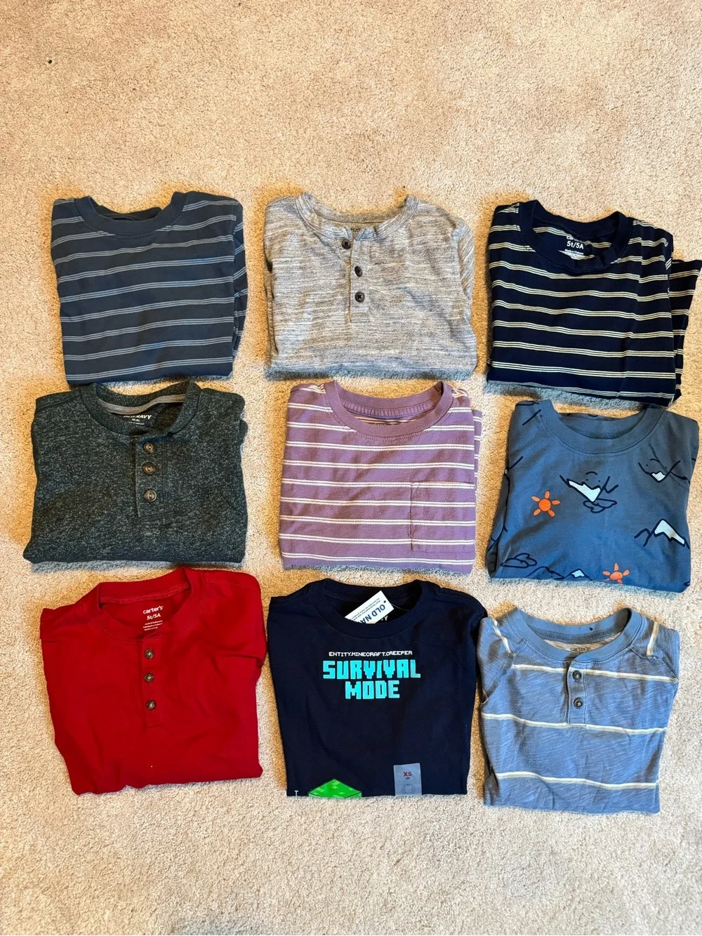 Boys L/S Shirt Set